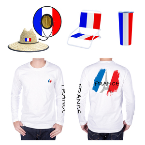<span class=keywords><strong>หมวก</strong></span>ฟางชายหาดสีธงชาติออสเตรียและปารากวัยสำหรับผู้ชายและผู้หญิงจาก JAKIJAYI ขายส่ง - Product Image 5