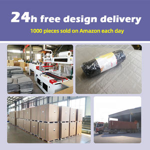 Tapis de trappeur de litière pour <span class=keywords><strong>chat</strong></span> écologique personnalisation en maille durable <span class=keywords><strong>à</strong></span> usage intensif tapis de litière pour <span class=keywords><strong>chat</strong></span> en PVC de surface bon marché - Product Image 6