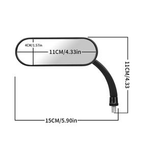 Rétroviseur, adapté à la modification des rétroviseurs de moto Harley, rétroviseur de recul réfléchissant pour scooter électrique - Product Image 5