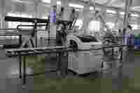 Scie à découper à tête simple pour fenêtres en aluminium et UPVC PARKER, 2800 tr/min, haute productivité, machines pour fenêtres