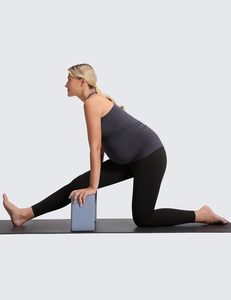 Leggings de <span class=keywords><strong>maternité</strong></span> CRZ YOGA Butterluxe en polyamide velours, 25 pouces, pour femme enceinte, doux, pour le sport, le yoga et les activités physiques. - Product Image 4