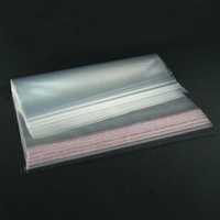 Sacs rétractables personnalisés multi-tailles, réutilisables, recyclables, transparents en BOPP, imprimés en héliogravure, pour l'emballage de vêtements