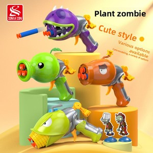 Pistola de Balas Blandas de Boca Grande de Plants Vs. <span class=keywords><strong>Zombies</strong></span>, Lanzador de Guisantes y Cañón de Maíz para Niños, Juguete de Plástico para Niños - Product Image 3