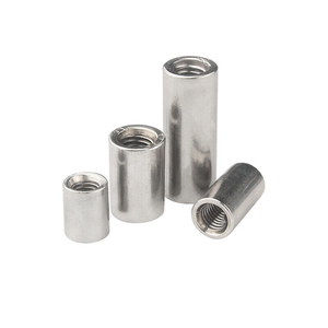 Round Coupling Connector Nuts Threaded Rose Joint Adapter - View #3