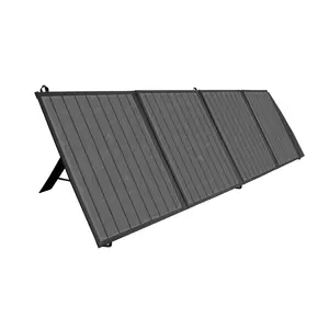 80w 5v 18v portable pvc waterproof fabric solar power panel for outdoor and home use