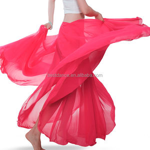 Belly Dance Costume Chiffon Full Circle Long Skirt Carnival Bollywood <strong>Tribal</strong> Skirt <strong>Dancing</strong> Swing Long <strong>Dress</strong> for Women - Product Image 1