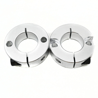 Colliers de serrage pour arbre en aluminium de 10 mm, taille 10*33*10*M5, usinés CNC, collier d'arbre fendu avec serrage