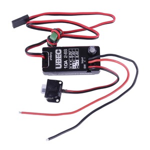 Regulador de voltaje Hobbywing UBEC 10A 2-6S 6V 7.4V 8.4V para coche RC - Product Image 1