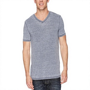 T-shirt Homme Col V 100% Coton GSM 160 Personnalisé avec Logo OEM – Vêtement d'été Doux de Haute Qualité à Prix Bas – MOQ - Product Image 3