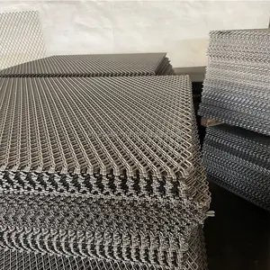 Forma de diamante de aluminio Hojas de malla metálica expandida