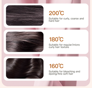 Cordless Mini Cordless Hair Straightener Fast <b>Heating</b> Powerful Hair Straightener <b>Brush</b> ABS Material Ultra-Light Hair Curler - Product Image 3