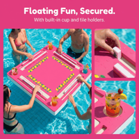 Tapis de table de mahjong flottant de luxe moderne américain - Écologique, imperméable, antidérapant, pliable pour la maison, les soirées poker et le divertissement