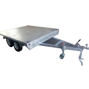 <span class=keywords><strong>Remorque</strong></span> à plat avec serrure de conteneur pour le transport de conteneur - Product Image 2