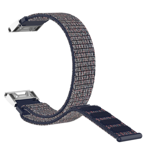 Cinturini in Nylon CHARM 20/22/26mm per Garmin Fenix 8/7/7X PRO/6X, Traspiranti, Morbidi, Resistenti all'Usura, con Chiusura a Strappo, Cinturino Sostitutivo <span class=keywords><strong>9</strong></span> - Product Image 4