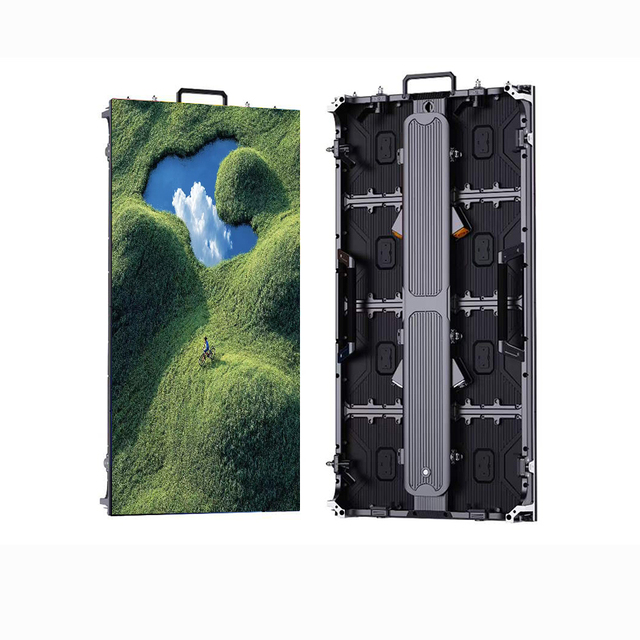 P3.91 Outdoor Rental Full Color LED Display Video Wall High Resolution Sunlight Readable IP65 2-Year Warranty 4500 Brightness