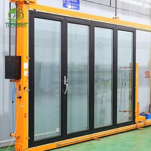 <span class=keywords><strong>Puerta</strong></span> Plegable de Metal para Exteriores de Diseño Moderno Topbright, <span class=keywords><strong>Puerta</strong></span> Plegable de Vidrio para <span class=keywords><strong>Terraza</strong></span> Resistente a Huracanes para Casas - Product Image 3