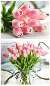 Barato <span class=keywords><strong>de</strong></span> fábrica al por mayor mini PU <span class=keywords><strong>flores</strong></span> <span class=keywords><strong>de</strong></span> seda <span class=keywords><strong>de</strong></span> boda Casa <span class=keywords><strong>Flores</strong></span> <span class=keywords><strong>flores</strong></span> artificiales tulip - Product Image 6