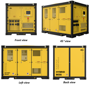 SCU Hybrid Generator Solar <b>Energy</b> <b>Storage</b> <b>System</b> 75kWh 100kWh 200kWh 300kWh Industrial Battery Lithium Battery off Grid - Product Image 2