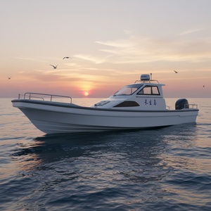 Bateau de pêche en fibre de verre Grandsea China de 32 pieds (9,6 m) avec toit rigide et console centrale, type Panga, à vendre - Product Image 2
