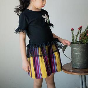 Vêtements pour petites filles, tenues de bureau, jupe à volants, provenant d'un fournisseur chinois - Product Image 1