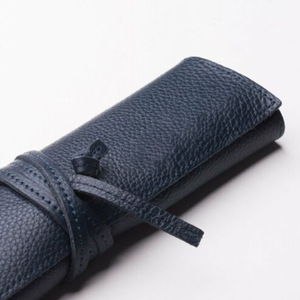 Customized PU leather pencil case, Korean style, fashionable and unique pencil <b>box</b> for students, fountain <b>pen</b> and ballpoint <b>pen</b> - Product Image 4