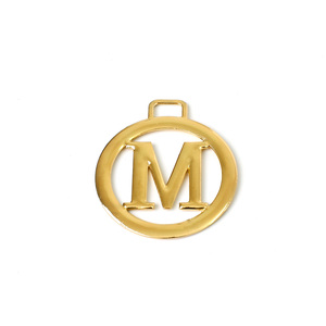 Bolso clásico de mujer de alta calidad, placa de logotipo personalizado ahuecado para bolso, logotipo grabado personalizado, letras de <span class=keywords><strong>Metal</strong></span> de una placa de alfabeto - Product Image 4