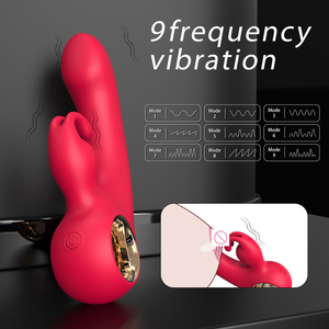 Bestverkochte Platina-Uitgeharde Dual Stimulator Mini Konijn Vibrators Usb Oem/Odm Service Fabriek Prijs Multi-Platform Magische Staaf - Product Image 3