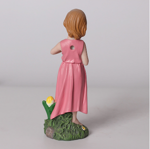 Résine Artisanat Fleur Fée Poupée Décoration <span class=keywords><strong>Ange</strong></span> Européen Ornements Esthétique Jardin Décoration - Product Image 2