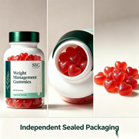 Gummies SYC BIO sans sucre pour la gestion du poids, 60 unités, avec mélatonine et L-théanine pour le soutien du sommeil, santé quotidienne, saveur naturelle