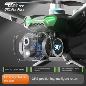 2025 New GT6 bay không người lái với góc rộng máy ảnh chiều cao giữ Wifi FPV <span class=keywords><strong>rc</strong></span> có thể gập lại <span class=keywords><strong>quadcopter</strong></span> dron quà tặng đồ chơi - Product Image 3