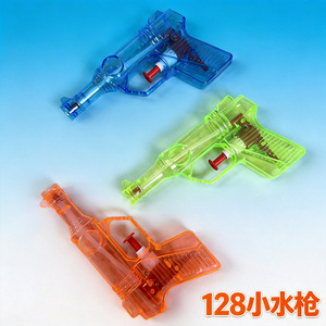 Mini pistola de agua de plástico transparente, juguete de verano para niños, unisex, con pulverizador de agua, divertido para uso en exteriores - Product Image 5