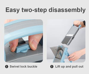 Đa Chức Năng Hộ Gia Đình Nhà Bếp Nhựa Rau Cắt Thực Tế Của Nhãn Hiệu Chế Độ PP Tay Con Lăn Slicer <span class=keywords><strong>Chopper</strong></span> Thực Phẩm Sử Dụng - Product Image 4