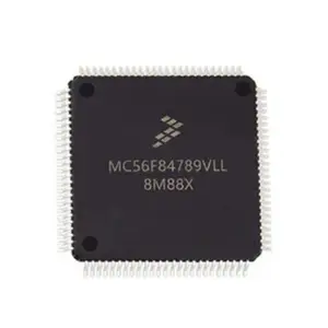 LQFP-100 chip pengontrol motor sinyal digital 32-bit menyediakan BOM sesuai pesanan MC56F84789VLL