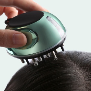 Mini masajeador portátil para el cuero cabelludo de uso doméstico, peine de masaje con aceite para el cuidado del cabello - Product Image 4