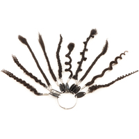 Extensions de cheveux humains vierges Remy indiens personnalisables AHVAST, extensions de dreadlocks, double trame machine, permanent