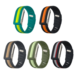 สายรัดข้อมือซิลิโคน OEM สองสี สายเปลี่ยนทดแทน ใช้ได้กับสายรัด Whoop 5.0 - Product Image 1