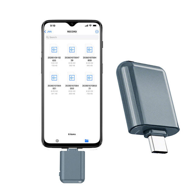 Voice Recorder Charging Backup Lightweight Portable Long Battery Life Voice Recorder for Office