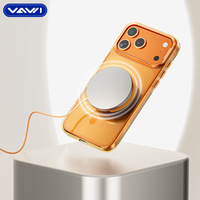 Étui antichoc de haute qualité VAWI B351 en gros pour iPhone 17 Pro Max, étui magnétique transparent pour Huawei P70 Ultra et Samsung