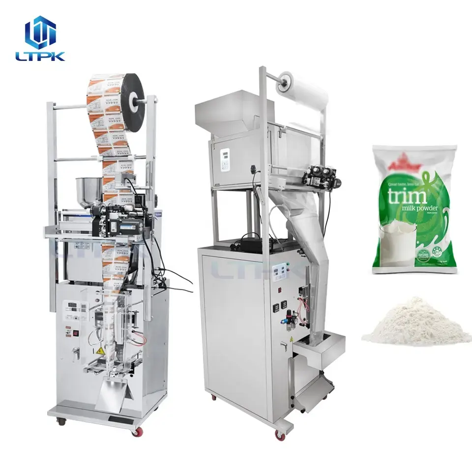 Automatic Packaging Machine Peanut Almond Coffee Beans Nuts Rice Grain Powder Tea Bag Sachet Filling Packing Machine