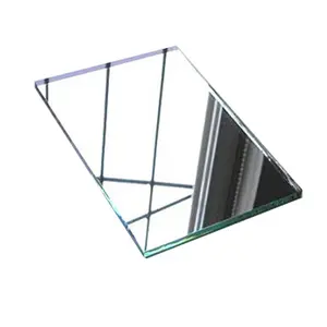 Закаленное алюминиевое серебряное зеркало 3 мм-12 мм для декоративной ванной комнаты