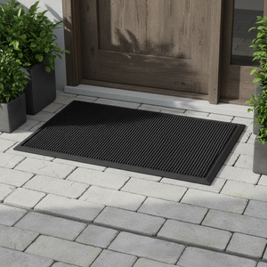 Tappetino in gomma naturale con spazzola 54x34cm (Dintex 55030) - Product Image 3