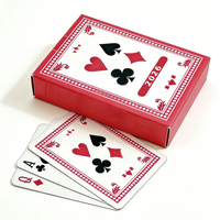 Cartes à Jouer Personnalisées – Design Sur Mesure, Entièrement en Plastique, Étanche, Carton 330 g/m² à Cœur Noir, avec Boîte Personnalisée pour Collection