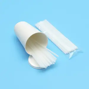 Paglia Pla cannuccia biodegradabile senza plastica cannuccia usa e getta Bubble Tea
