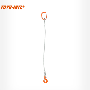 Sangle de levage en acier galvanisé à 4 pattes de type <span class=keywords><strong>WRS</strong></span> Toyo-Intl avec âme en acier et câble métallique - Product Image 6