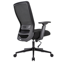 Chaise de bureau de luxe confortable pour cadre, réglable en hauteur, 400 lb, ergonomique, en maille, grande et haute, robuste