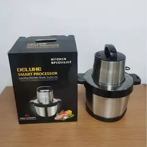 6L 304 stainless steel meat grinder yam pounder and fufu machine for home use