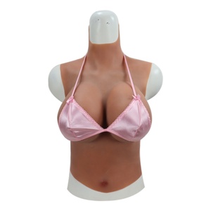 Prothèse Mammaire Réaliste en Silicone avec Nombril pour MTF Transgenre, Drag Queen, Travesti - Product Image 2