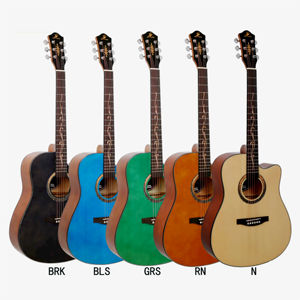 Avancement Étudiant Cutaway Guitare Électrique Acoustique <span class=keywords><strong>Instruments</strong></span> <span class=keywords><strong>de</strong></span> <span class=keywords><strong>Musique</strong></span> Chinois 40 \ "Gitarra Acustica_Gitarre Vente - Product Image 1