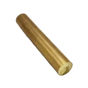 Haste de cobre redonda C44300 C44500 C44100, direto da fábrica, baixo preço, de alta qualidade, diâmetro de 1mm a 250mm, cobre dourado