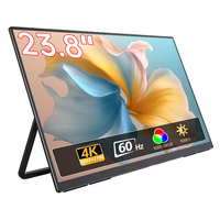 Monitor Portátil Eimio de 23.5 Pulgadas, 4K, IPS, 280nits, Directo de Fábrica, Mini Monitor Dual Portátil, Extensor de Pantalla para Laptop Tipo-C, OEM, ODM